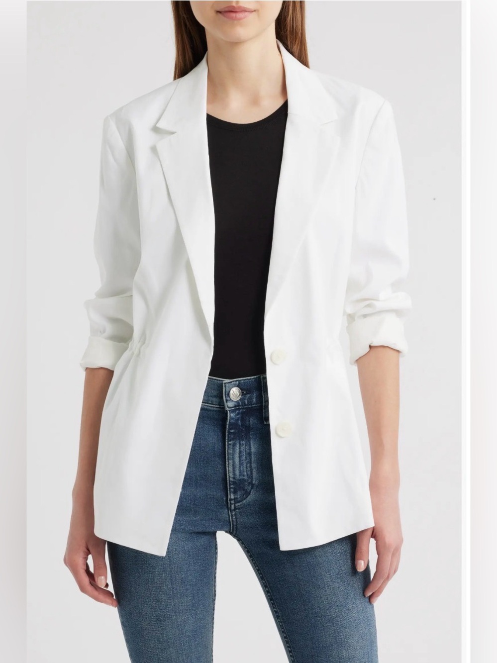 Rag & Bone Spencer Linen Blend Blazer